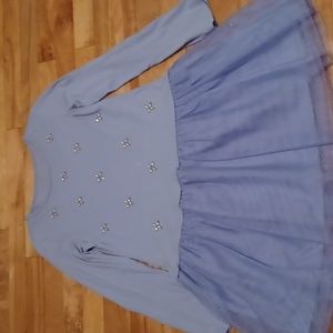 Children 's Place Blue sparkle ✨️ dress size 10